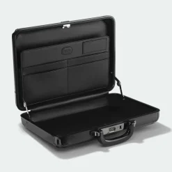 Zero Halliburton Pursuit Aluminum Medium Attache Case Black